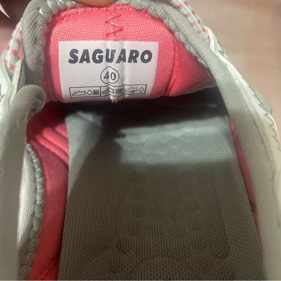 Women's Athletic Shoes in White and Pink - Picture 5 of 5